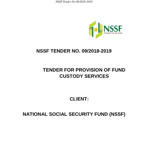 Document preview: Tender Provision of Fund Custody Services – Dec 05, 2018 — Document, Kenya (CERFA n°Tender-Provision-of-Fund-Custody-Services-Dec-05-2018)