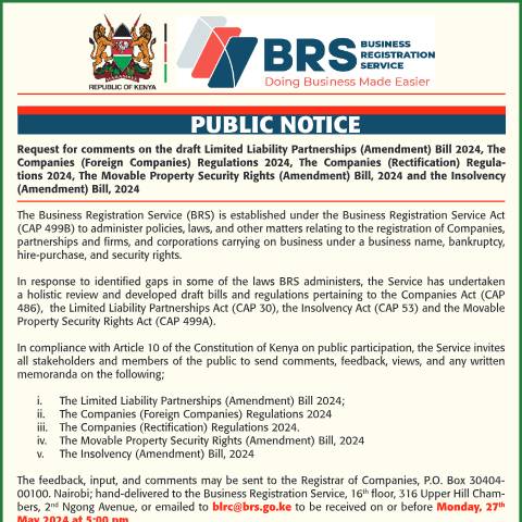 Document preview: Approved_Public_Notice (1) — Document, Kenya (CERFA n°Approved_Public_Notice-1)