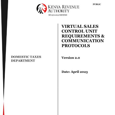 Document preview: VSCU Specification document — Document, Kenya (CERFA n°VSCU_Specification_Document_v2.0)
