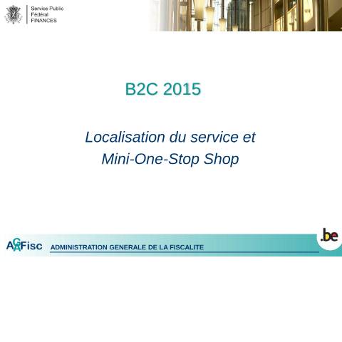 Aperçu du document Présentation - Localisation du service et MOSS (PDF, 665.09 Ko) — Liens utiles, Belgique (CERFA n°presentation-moss)