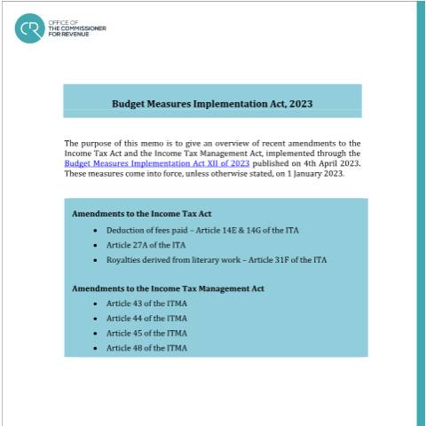 Document preview: 2023 — update-3---budget-measures-implementation-act-2023.pdf — income_tax, Malta (CERFA n°update-3---budget-measures-implementation-act-2023)