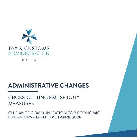 Document preview: Updates on Excise - April 2026 — excise---administrative-changes.pdf — income_tax, Malta (CERFA n°excise---administrative-changes)