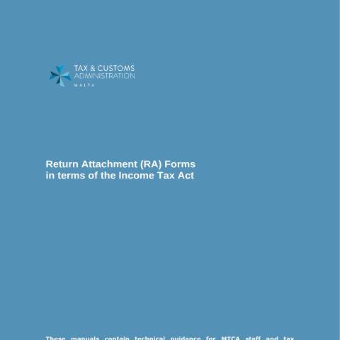 Document preview: Tax Manuals — manual-on-return-attachment-forms1bff88f0-5a5e-4abd-a1a0-7e0261544d9d.pdf — income_tax, Malta (CERFA n°manual-on-return-attachment-forms1bff88f0-5a5e-4abd-a1a0-7e0)