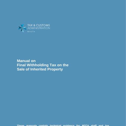 Document preview: Tax Manuals — manual-on-final-wht-on-sale-of-inherited-propertye3026d8d-cb68-4a2b-ac31-55adbbbbcbad.pdf — property_tax, Malta (CERFA n°manual-on-final-wht-on-sale-of-inherited-propertye3026d8d-cb)