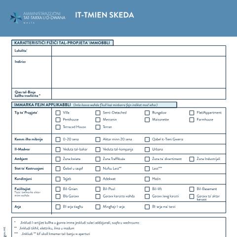 Document preview: Downloads — eighth-schedule.pdf — property_tax, Malta (CERFA n°eighth-schedule)