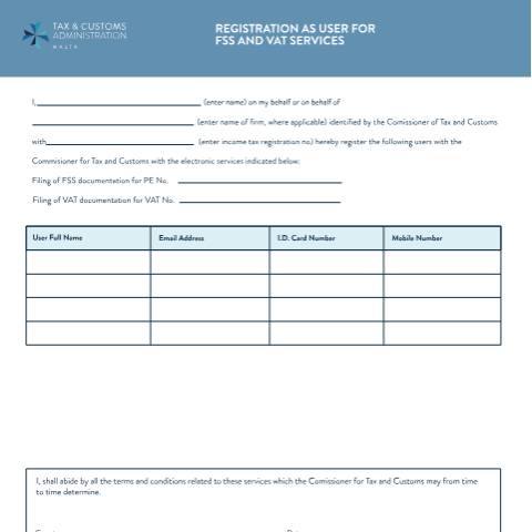 Document preview: VAT Return Cycle — mtca03.pdf — vat, Malta (CERFA n°mtca03)
