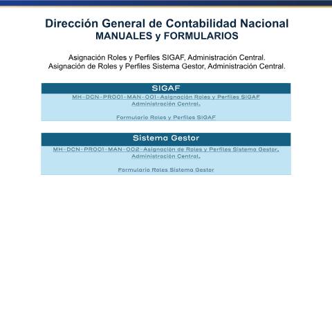 Vista previa del documento Manuales y Formularios SIGAF y Modulo Gestor — Formulario, Costa Rica (CERFA n°Manuales_y_Formularios_SIGAF_y_Modulo_Gestor)