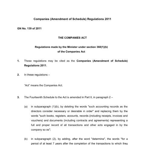 Document preview: GN. 139 of 2011 — Document, Mauritius (CERFA n°GN.-139-of-2011)