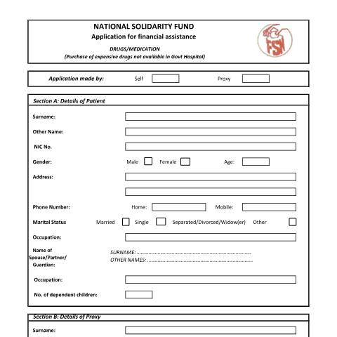Document preview: Drugs — Document, Mauritius (CERFA n°Drugs)