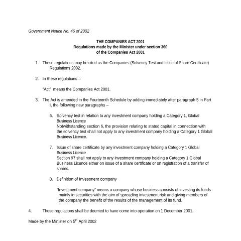 Document preview: GN462002 — Document, Mauritius (CERFA n°GN462002)