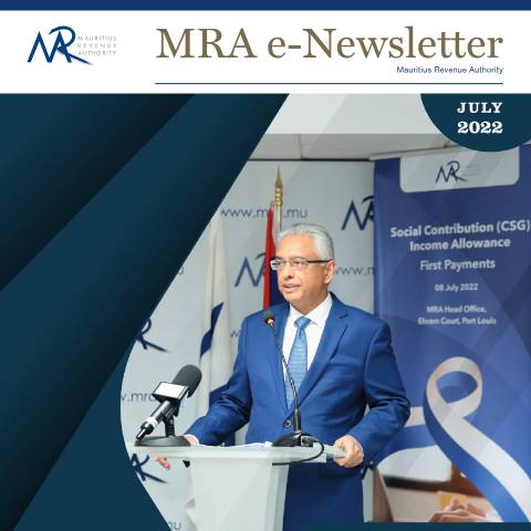 Document preview: July 2022 — Document, Mauritius (CERFA n°eNewsJuly2022)