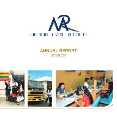 Document preview: 2008 / 2009 — Publication, Mauritius (CERFA n°AnnualReport_New0809)