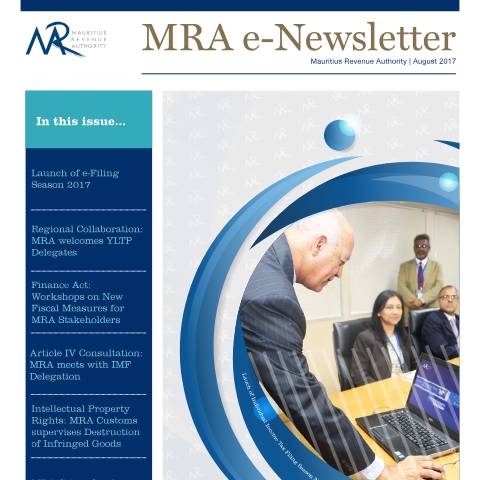 Document preview: August 2017 — Document, Mauritius (CERFA n°ENewsletterAugust2017)