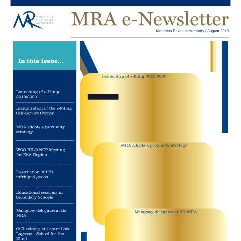 Document preview: August 2019 — Document, Mauritius (CERFA n°NewsletterAugust2019)