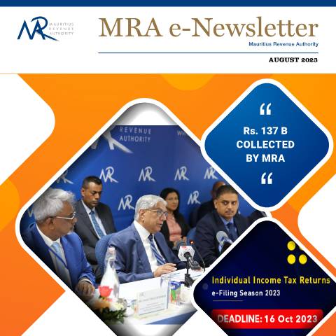 Document preview: August 2023 — Document, Mauritius (CERFA n°eNewsletterAug2023)