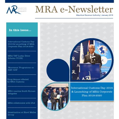 Document preview: January 2018 — Document, Mauritius (CERFA n°ENewsletterJan2018)