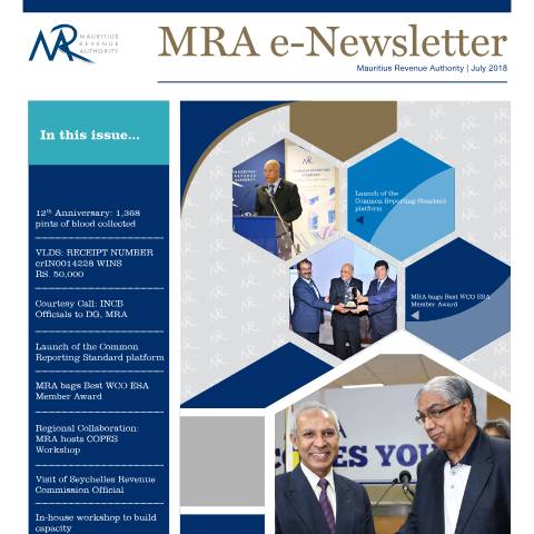 Document preview: July 2018 — Document, Mauritius (CERFA n°ENewsletterJuly2018)