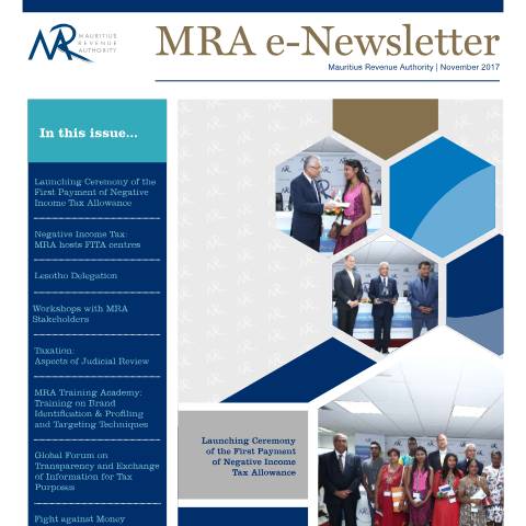 Document preview: November 2017 — Document, Mauritius (CERFA n°ENewsletterNov2017)