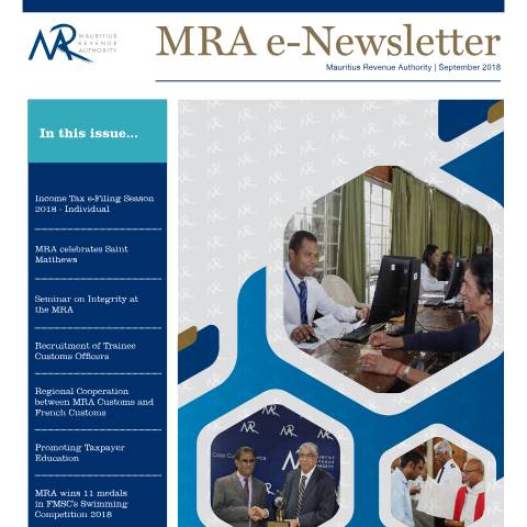 Document preview: September 2018 — Document, Mauritius (CERFA n°ENewsletterSep2018)