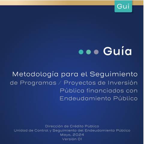 Vista previa del documento Guia Metodologia Seguimiento Programas Proyectos Inversion Publicafinanciadoscon Endeudamiento Publico — Guía / Paso a paso, Costa Rica (CERFA n°GuiaMetodologiaSeguimientoProgramasProyectosInversionPublicafinanciadosconEndeud)