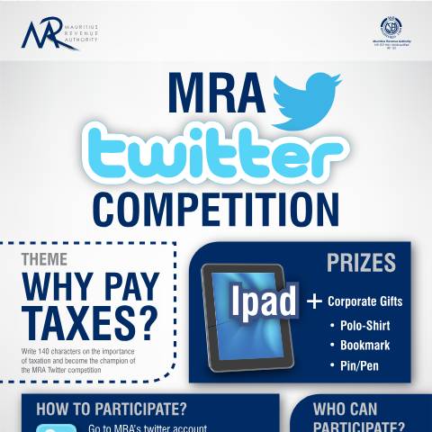 Document preview: MRA Twitter Competition (27.06.2013) — Document, Mauritius (CERFA n°MRAtwitterCOMPETITION2013)