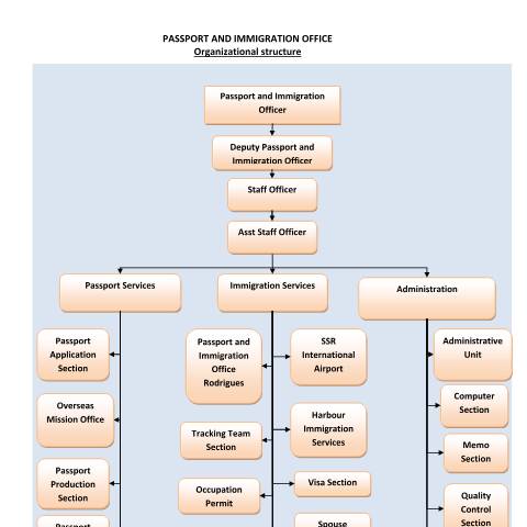 Document preview: Organisation Structure V3 — Document, Mauritius (CERFA n°Organisation-Structure-V3)