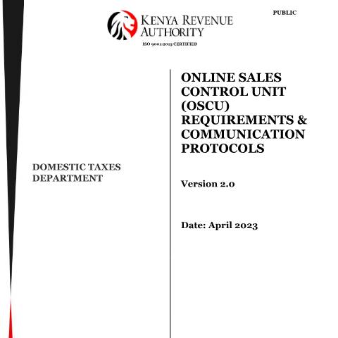 Document preview: OSCU Specification document — Document, Kenya (CERFA n°OSCU_Specification_Document_v2.0)