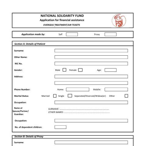 Document preview: Overseas Treatment — Document, Mauritius (CERFA n°Overseas-Treatment)