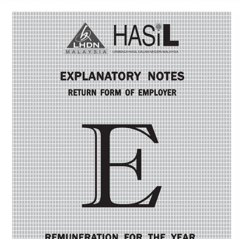 Document preview: E 2006 Explanatory Notes & EA & EC Guidenotes — Employer, Malaysia (CERFA n°EA)