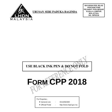 Document preview: CPP 2018 — Petroleum, Malaysia