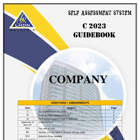Document preview: Guidebook C 2023 — Company, Malaysia