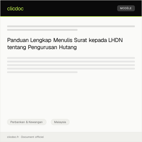Document preview: Pengurusan Hutang — Perbankan & Kewangan, Malaysia