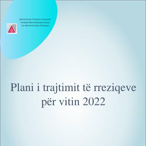 Document preview: Plani i trajtimit të rreziqeve — Planet Vjetore, Kosovë
