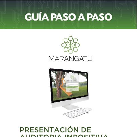 Vista previa del documento Guía Paso a Paso - Presentación Auditoria Impositiva Tercero Autorizado — Guias / IVA, Paraguay
