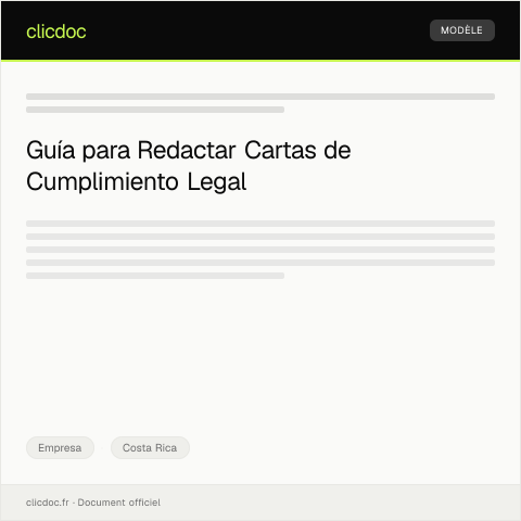 Vista previa del documento Presentación de informes de cumplimiento legal mediante firma digital — Empresa, Costa Rica