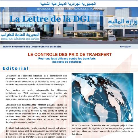 Aperçu du document LDGI_91 — Lettres de la DGI, Algérie (CERFA n°LDGI91)