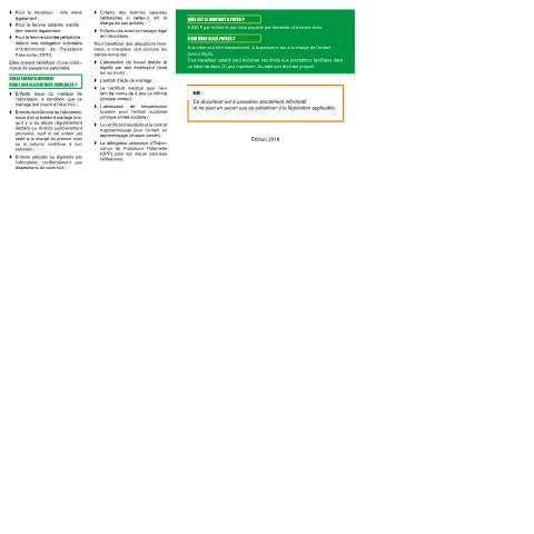 Aperçu du document Prestations Familiales — Document CNPS (prévoyance sociale), Côte d'Ivoire