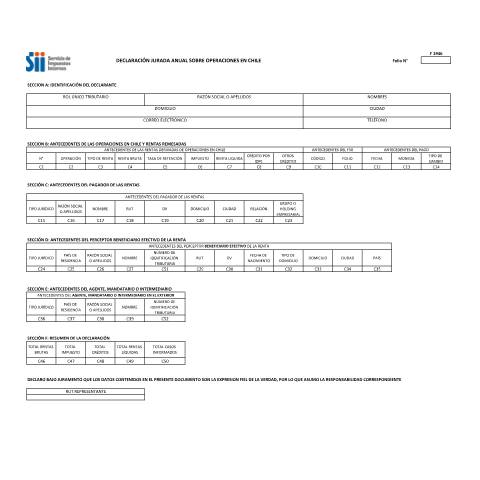 Vista previa del documento F1946 — Otros, Chile (CERFA n°F1946)