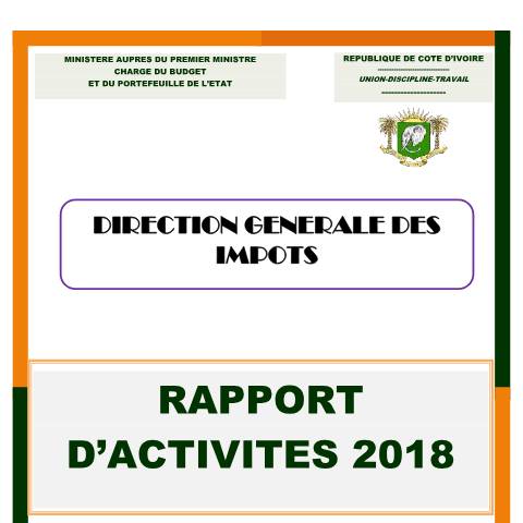 Aperçu du document rapport activites 2018 — Rapport, Côte d'Ivoire
