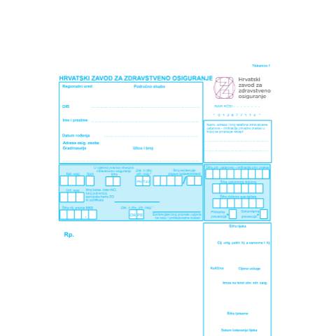 Document preview: ReceptOsn 01122017 — Zdravstveno (sante), Hrvatska (CERFA n°ReceptOsn 01122017)