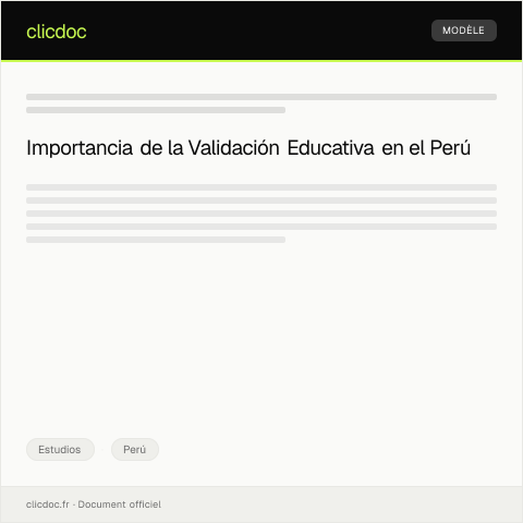 Vista previa del documento Recomendación de nivel de estudios para empleadores — Estudios, Perú
