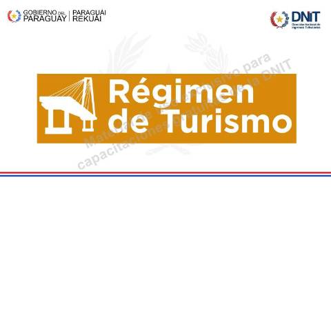 Vista previa del documento Presentación sobre Régimen de Turismo20.05.25 — Guias, Paraguay