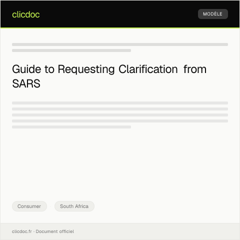Document preview: Request for Clarification on Unexplained Bank Debit from Absa Bank — Consumer, South Africa