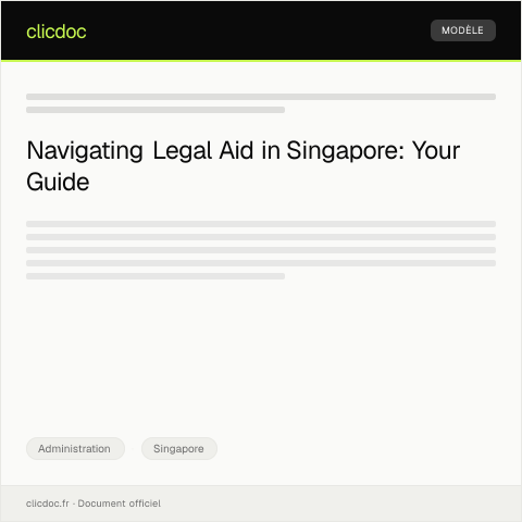 Document preview: Request for Legal Aid Assistance from Legal Aid Bureau — Administration, Singapore