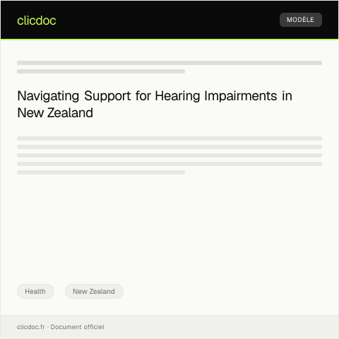 Document preview: Request for Hearing Impaired Support Devices (INZ 1420) - tono mō ngā taputapu tautoko mō te rongo roa — Health, New Zealand