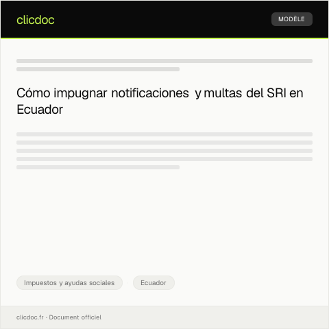 Vista previa del documento Revisar notificaciones y multas tributarias en el portal del SRI — Impuestos y ayudas sociales, Ecuador