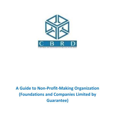 Document preview: ROC Guide for NPOs — Guide, Mauritius (CERFA n°ROC-Guide-for-NPOs)