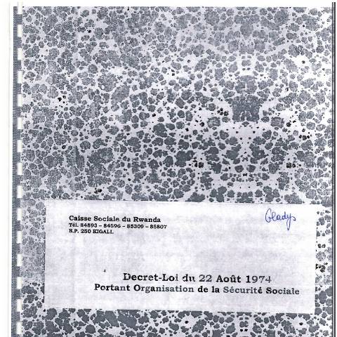 Document preview: ITEGEKO TEKA 1974 SECURITE SOCIALE 003 — Law, Rwanda (CERFA n°ITEGEKO_TEKA_1974_SECURITE_SOCIALE_003_1b3aa77e0a)