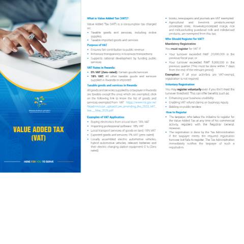 Document preview: VAT EN 2025 — Document, Rwanda (CERFA n°VAT__EN_2025)