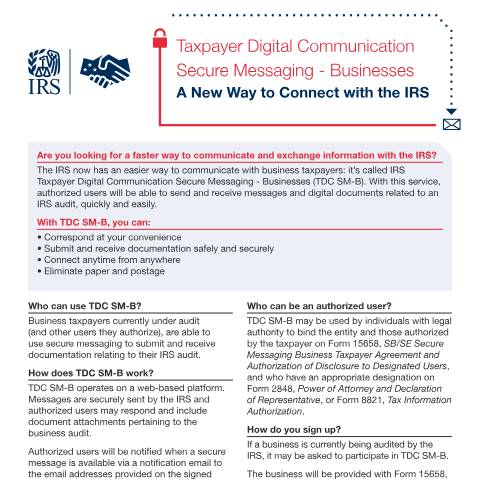 Document preview: IRS Publication p6057 — IRS, United States (CERFA n°PUB-6057)